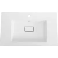 Раковина Cezares Slider CZR-800/480-LV-MR-PRS 80x48 см, накладная, белый