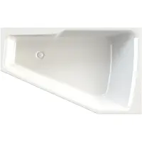 Акриловая ванна Riho Rethink Space Fall B116006005 180x110 см L, угловая, белый