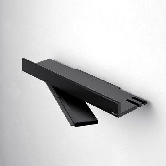 Полочка Keuco Reva 12859370000 черная матовая