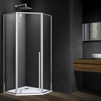 Душевой уголок Vincea Penta 100x100 VSP-3P100CL хром