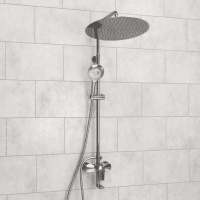 Душевая стойка WasserKRAFT A166.117.101.087.CH хром