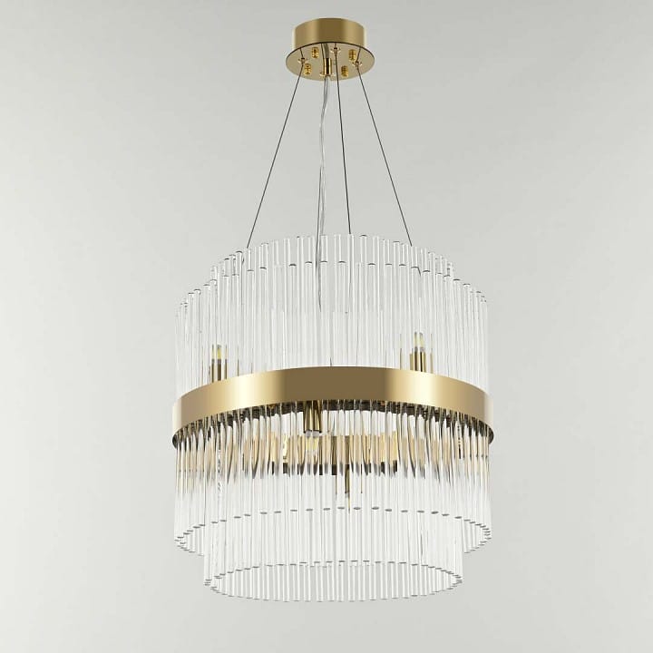Подвесная люстра Arte Milano Бари 430110.400.8.G9.C1 GD