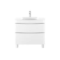 Тумба под раковину AM.PM Like M80FSX0802WG белый глянец