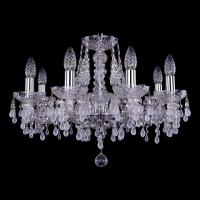 Подвесная люстра Bohemia Ivele Crystal 1410 1410/8/195/Ni/V0300