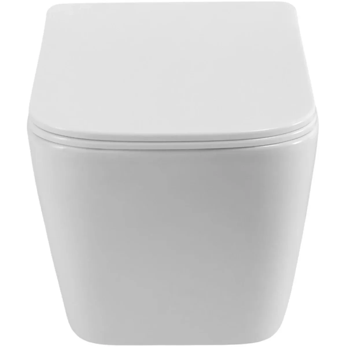 Унитаз подвесной BelBagno Kraft BB7106CH-TOR/SC безободковый, торнадо, с сиденьем микролифт, белый