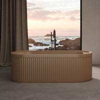 Отдельностоящая ванна Dea Design Stripes 171х72х56 DD8801 1710 1 dark camel