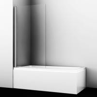 Шторка на ванну WasserKRAFT Berkel 80x140 48P01-80 хром прозрачная