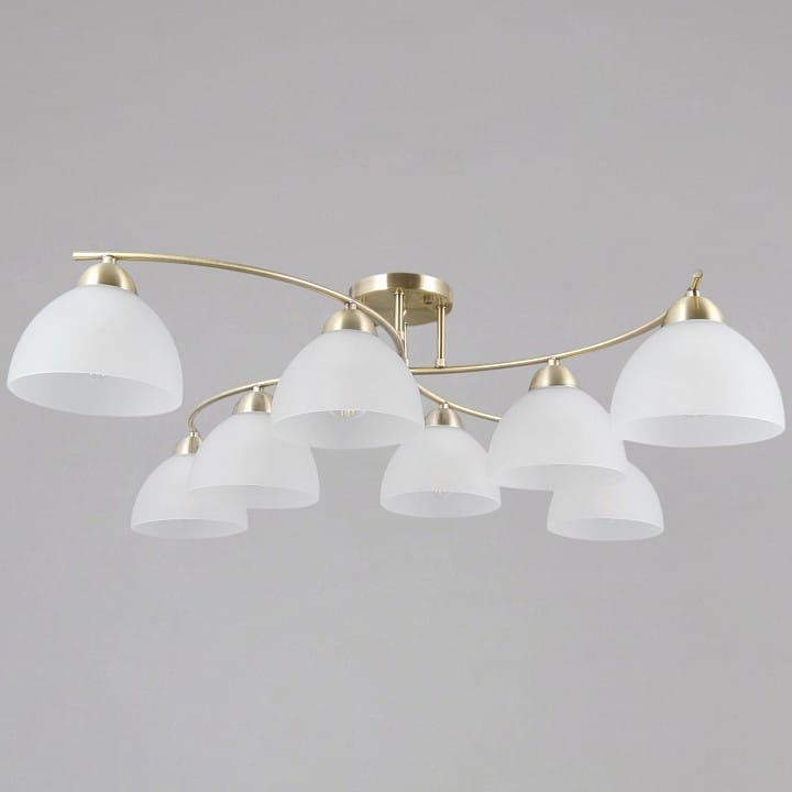 Люстра на штанге ILLUMICO  IL0909-8CSQ-26 AB ELITE