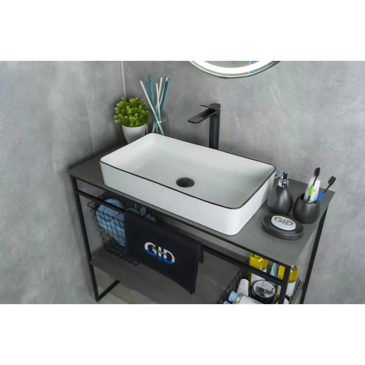 Раковина 60x34 см GID Color Edition Nc9399