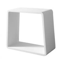 Стульчик для ванной Abber Stein AS1638 белый матовый