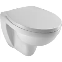 Унитаз подвесной Jacob Delafon Patio E4187-00 + E4267-00 с сиденьем, белый