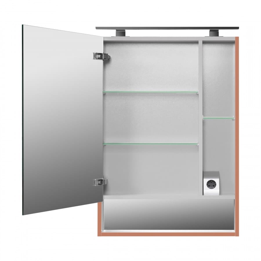 Зеркальный шкаф Roca Gapl 60 ZRU9307840 терракота