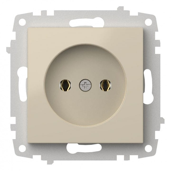 Розетка без заземления, без рамки Elbi Eleсtriс Zena Vega 609-010300-215