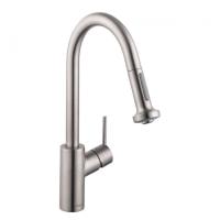 Смеситель для кухни hansgrohe Talis M52 73863800 с вытяжным душем сталь