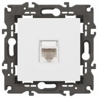 Розетка Ethernet RJ-45 без рамки Эра Эра Elegance 14-3107-01М