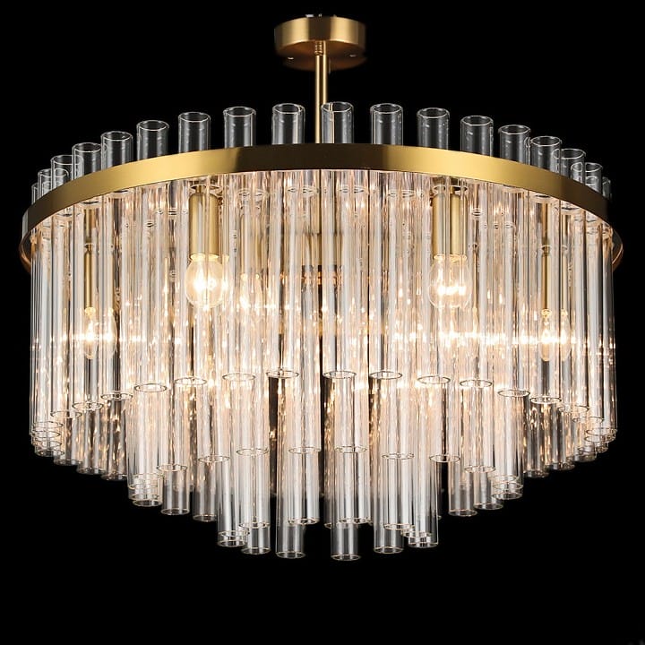 Люстра на штанге ILLUMICO  IL0124-9C-79 COP