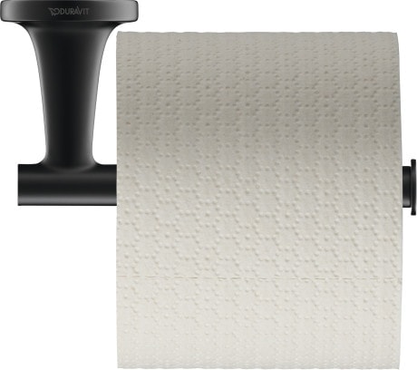 Держатель туалетной бумаги Duravit Starck T 0099374600 черный матовый