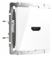 Розетка HDMI без рамки Werkel белый W1186001