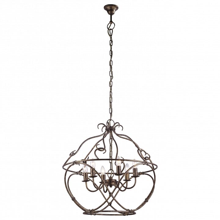 Подвесная люстра Arte Lamp Bellator A8960SP-6GA