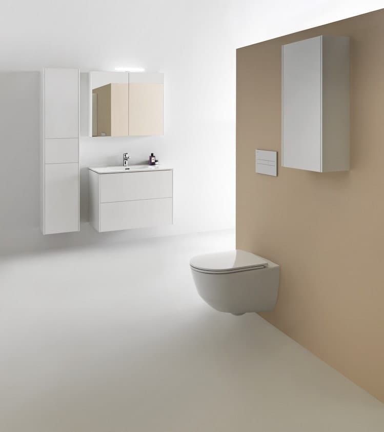 Тумба с раковиной Laufen PRO S 8.6496.1.260.104.1 белый матовый