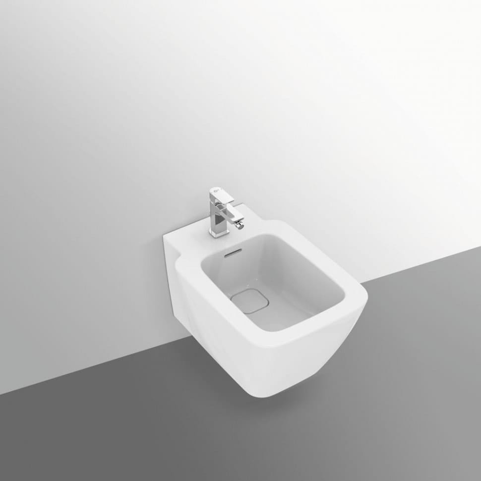 Подвесное биде Ideal Standard STRADA II T297101 1 отверстие под смеситель