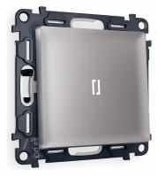 Выключатель проходной одноклавишный с подсветкой Ambrella Volt Quant MA502035