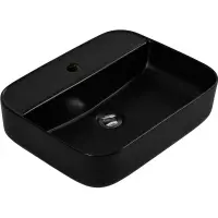 Раковина-чаша Aquatek Вега AQ5506-MB 50x39,5 см, накладная, черный матовый