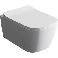 Унитаз подвесной Artceram A16 ASV006 05 00 безободковый, торнадо, белый матовый