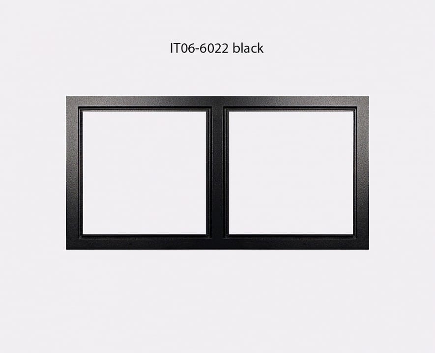 Встраиваемый светильник Italline IT06-6020 IT06-6020 black 3000K - 2 шт. + IT06-6022 black
