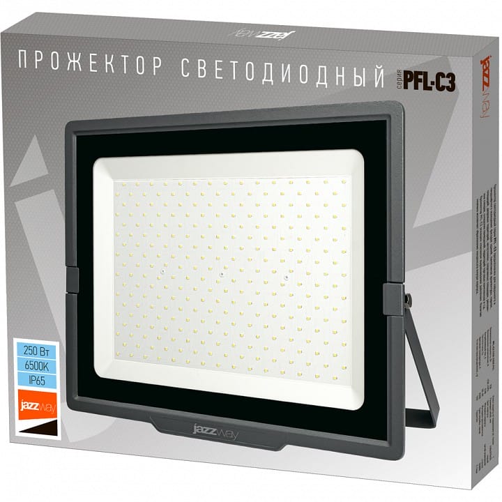 Настенно-потолочный прожектор Jazzway  PFL- C3 250w  6500K IP65