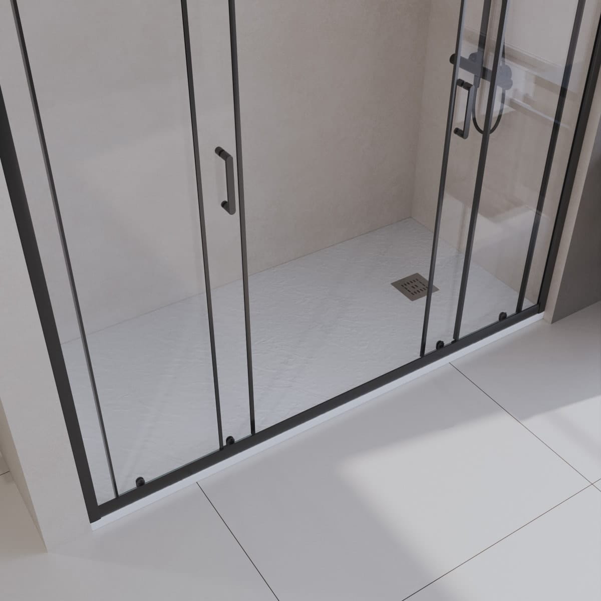 Душевой поддон BelBagno Uno 170 TRAY-MR-UNO-AH-170/80-35-W-CR белый