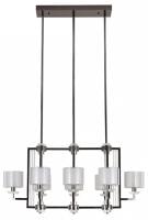 Люстра на штанге Newport 4400 4408/S black glossy