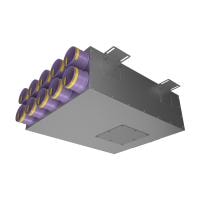 Коллектор PROVENT металлический на 10 выходов KV 160/75x10