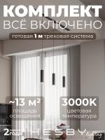 Комплект трековый Hesby Lighting Skylite №12 HSBL_kompl_S012_VI1B3K