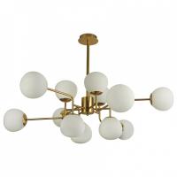 Люстра на штанге Maytoni Эрих MOD221-PL-12-G