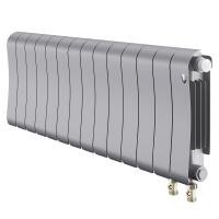 Радиатор биметаллический Royal Thermo Infinity 300 Silver Satin VR80 - 14 секц.
