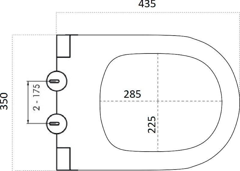 Крышка-сиденье Boheme Avva 976-MW с микролифтом, белый матовый