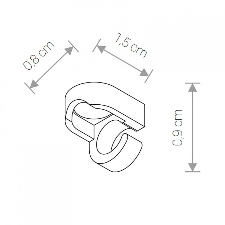 Крепление троса к потолку Nowodvorski Cameleon Mounting B BL 8393