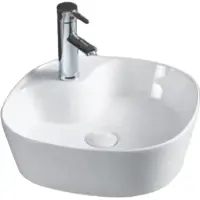 Раковина-чаша CeramaLux 9442 44x44 см, накладная, белый