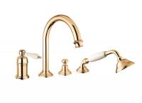 Смеситель для ванны Cezares Aphrodite APHRODITE-BVDM-03/24-Bi Золото