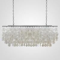 Подвесной светильник Imperiumloft Rectangle Shell Chandelier 2 Cascades 40.1836