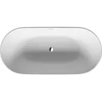 Акриловая ванна Duravit Luv 700434000000000 180x85 см, отдельностоящая, белый