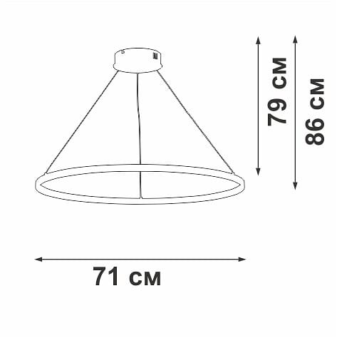 Подвесной светильник Vitaluce V2516 V2516-8/1S