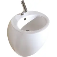 Раковина CeramaLux 1012 53x60 см, подвесная, белый