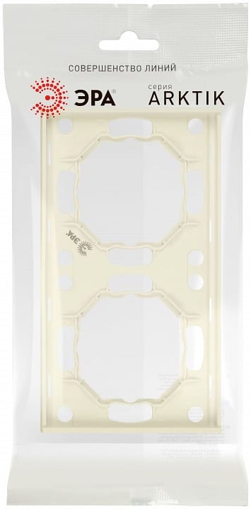 Рамка на 2 поста Эра Arktik Б0070555