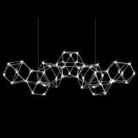 Подвесная люстра O-LUCE Bjork в линию без вставок 10964-2