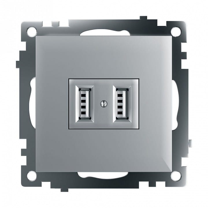 Розетка USB type A без рамки Stekker Катрин 39588