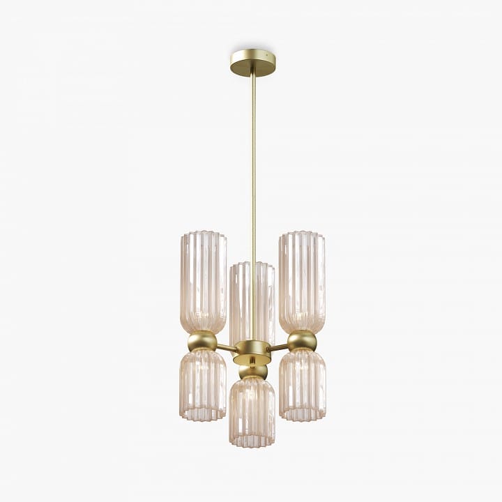 Люстра на штанге Maytoni Антик MOD302PL-06CG