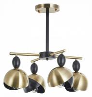 Люстра на штанге Arte Milano Neapolis-71307 271307/4 BK/GD