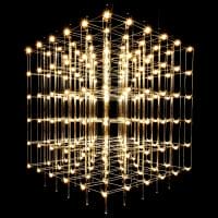 Подвесная люстра O-LUCE Cosmic Glass ячейка 15*15 см 1094011-6